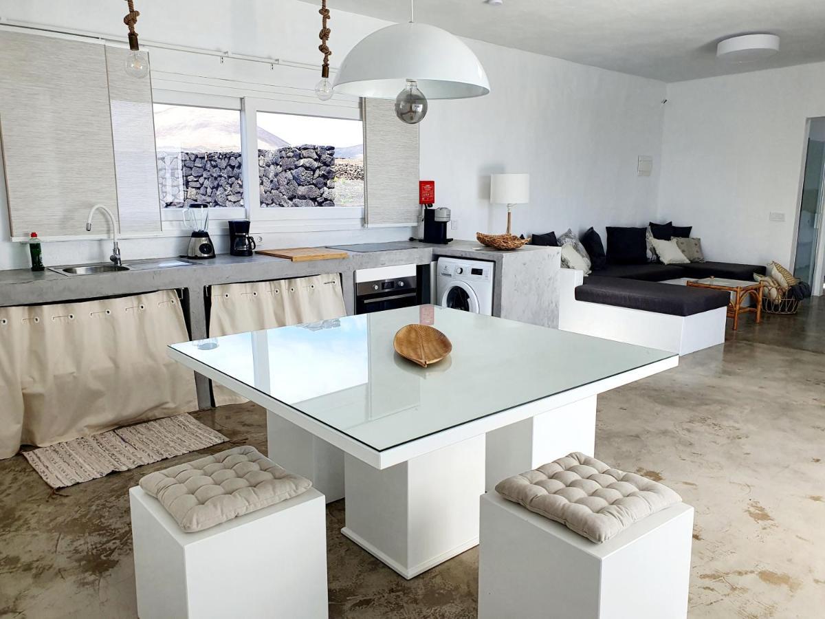 Apartamento con vistas al oceano Tias Bagian luar foto